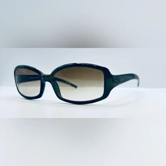 Vintage Fendi FS 262 Green Oval Sunglasses Frames - Picture 2 of 8